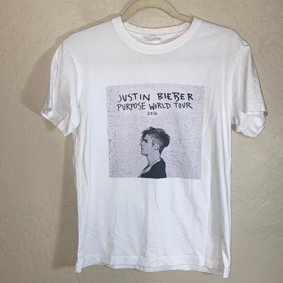 Justin Bieber purpose 2016 world tour tee. - Picture 1 of 6